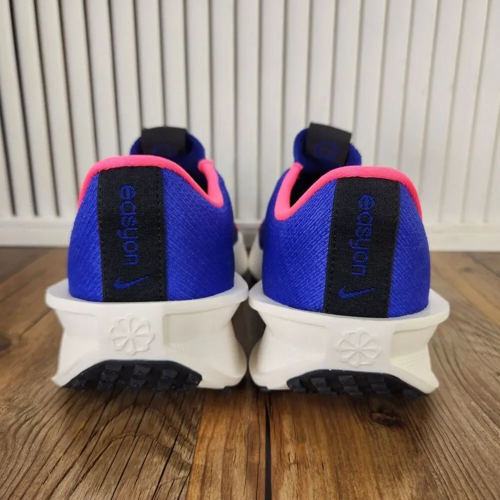Nike Interact Run EasyOn Womens Sz 10 Blue Pink Slip On Running Shoes FV5591-500